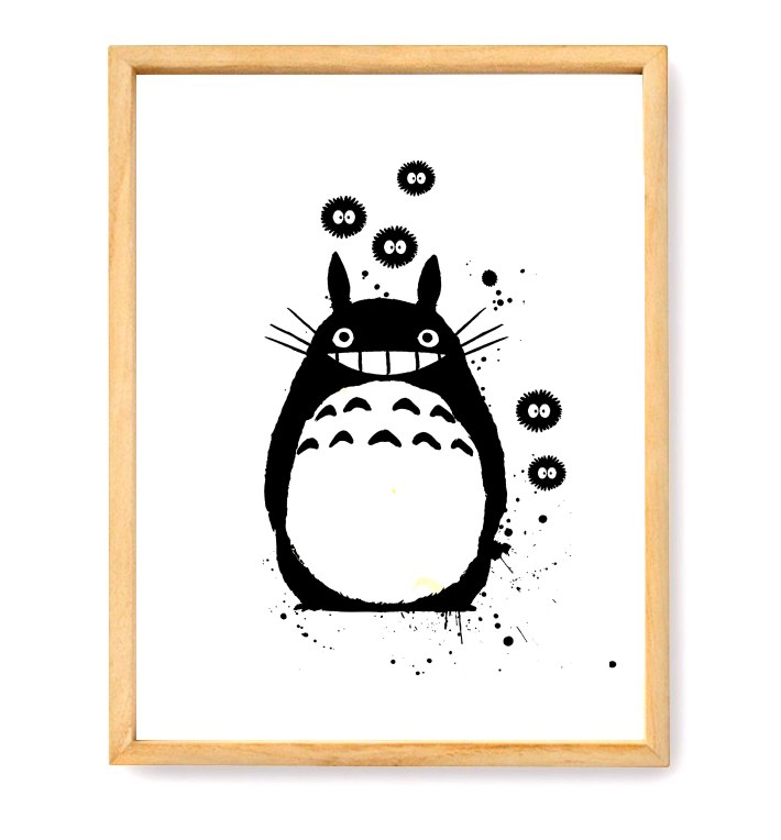 PLAKAT A4 (21x30) MÓJ SĄSIAD TOTORO ANIME