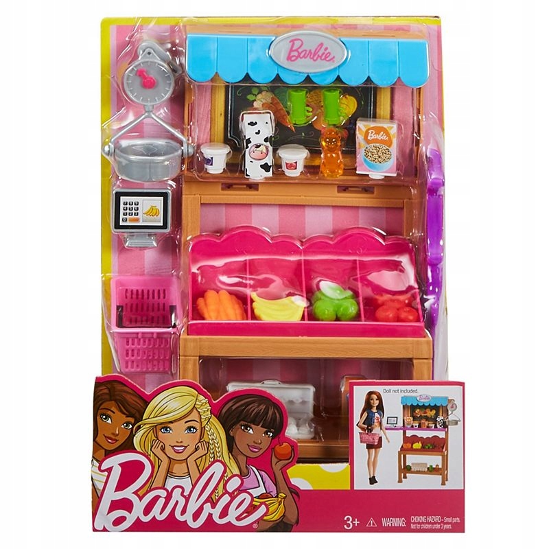 MATTEL BARBIE FJB27 SKLEP SUPERMARKET