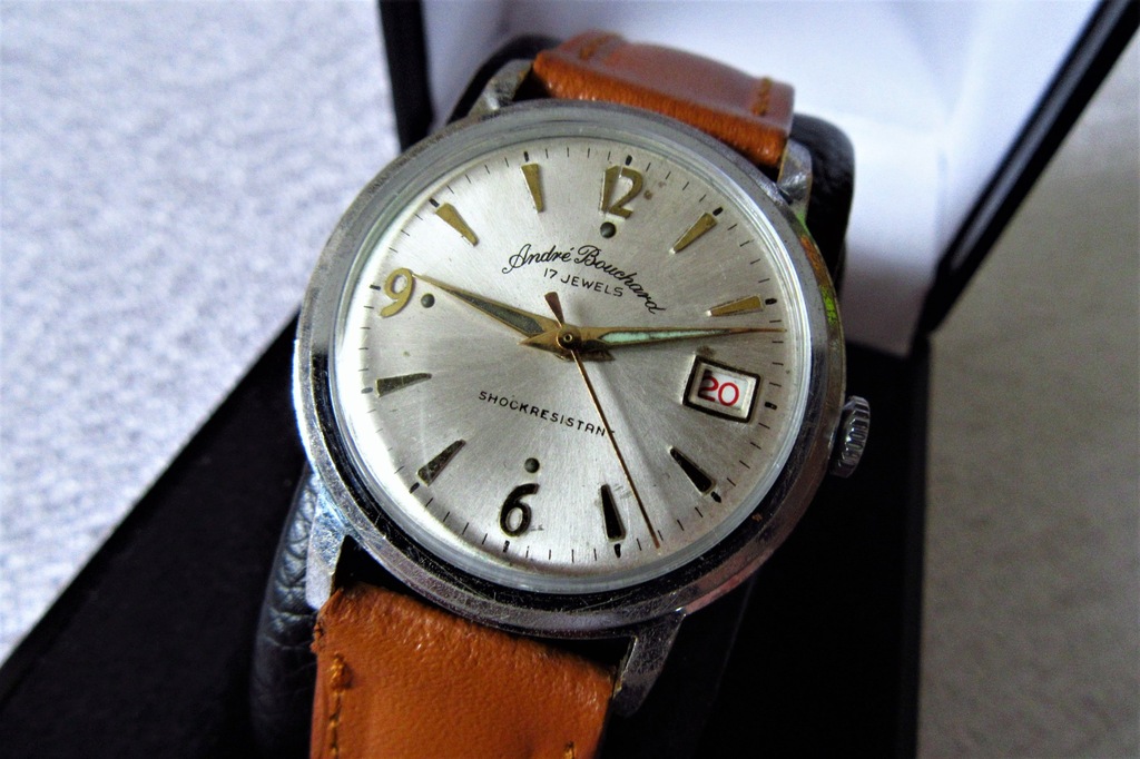 VINTAGE__ ANDRE BOUCHARD 17 JEWELS _60''e