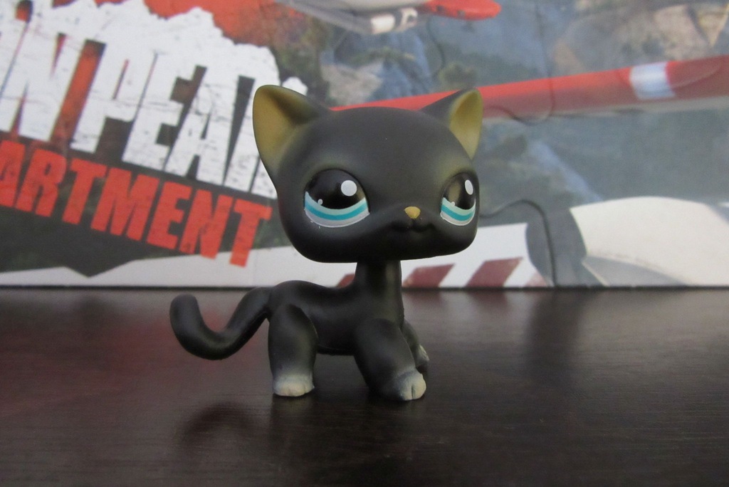 Figurka Kot Shorthair LPS Littlest Pet Shop 994 7118649709 oficjalne archiwum Allegro