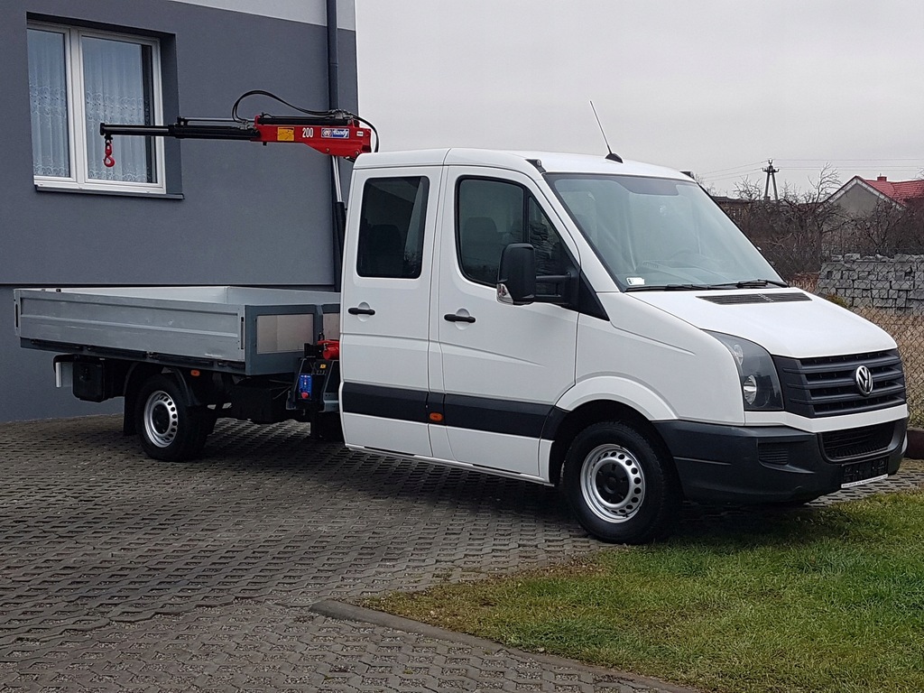 VOLKSWAGEN CRAFTER HDS 7OSÓB+PAKA DOKA ŻURAW 7709652645