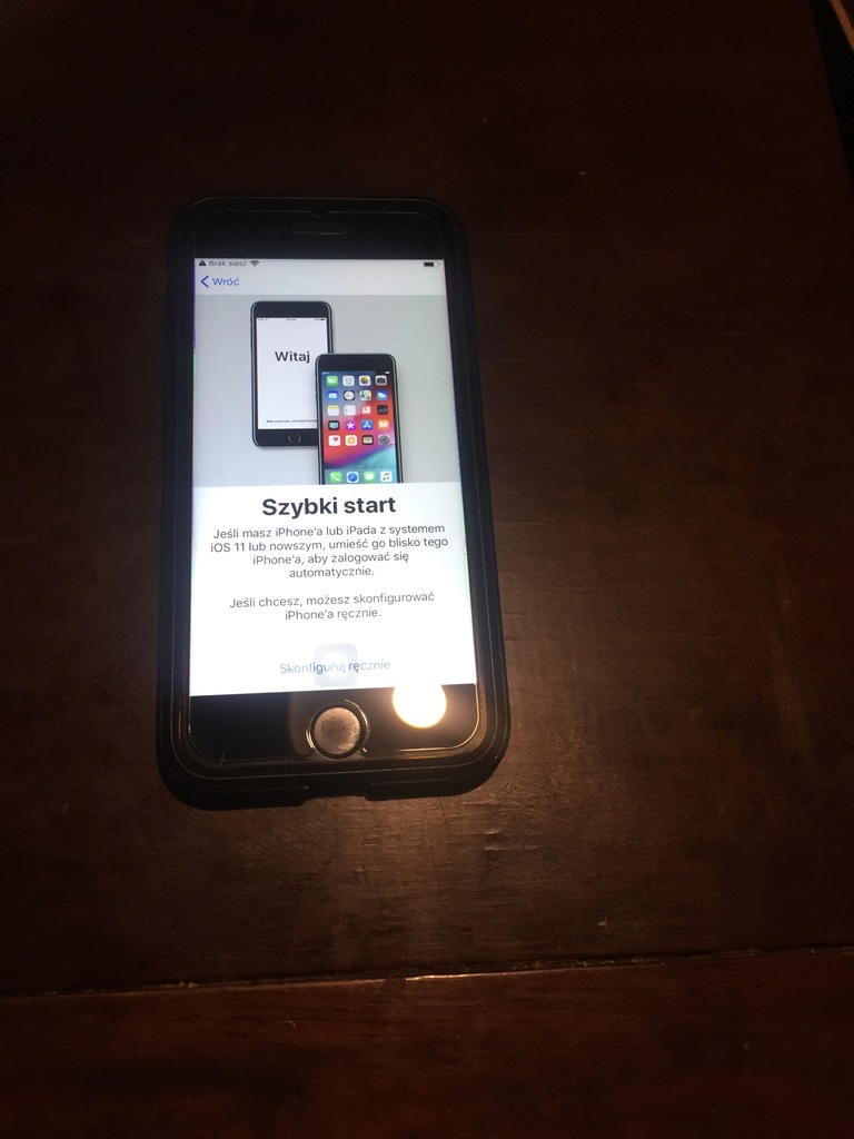 IPhone 7 32 GB Black uszkodzony