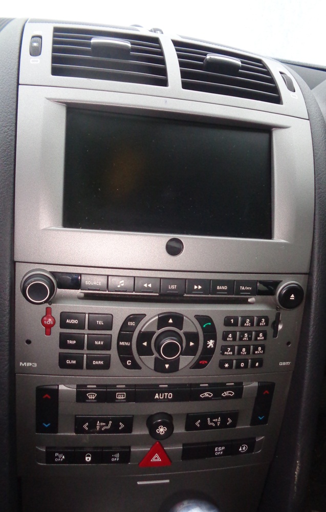 Peugeot 407 Radio Mp3 Nawigacja Navi Wyświetlacz - 7096135425 - Oficjalne Archiwum Allegro