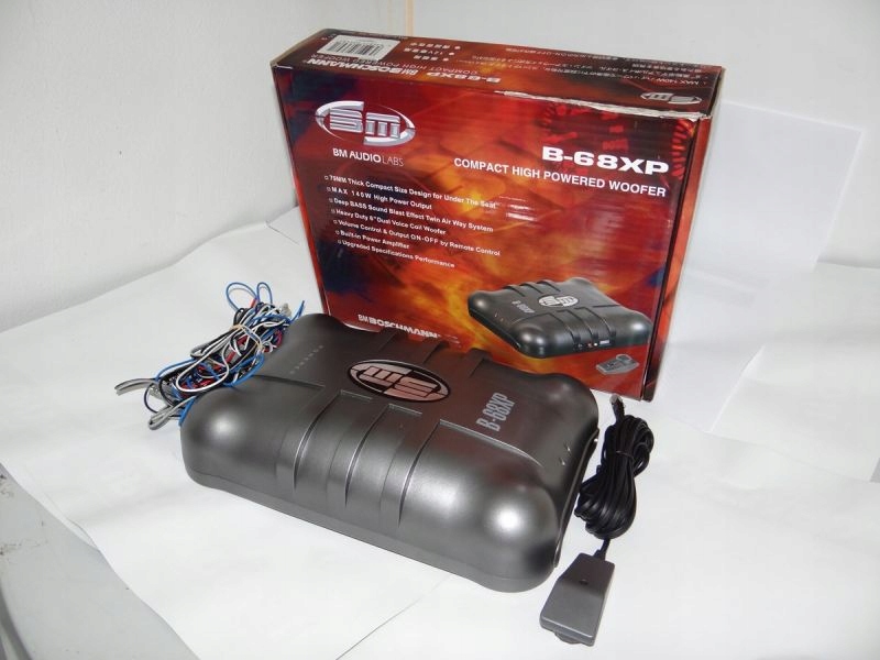 BOSCHMANN B-68XP SUBWOOFER TUBA POD SIEDZENIE