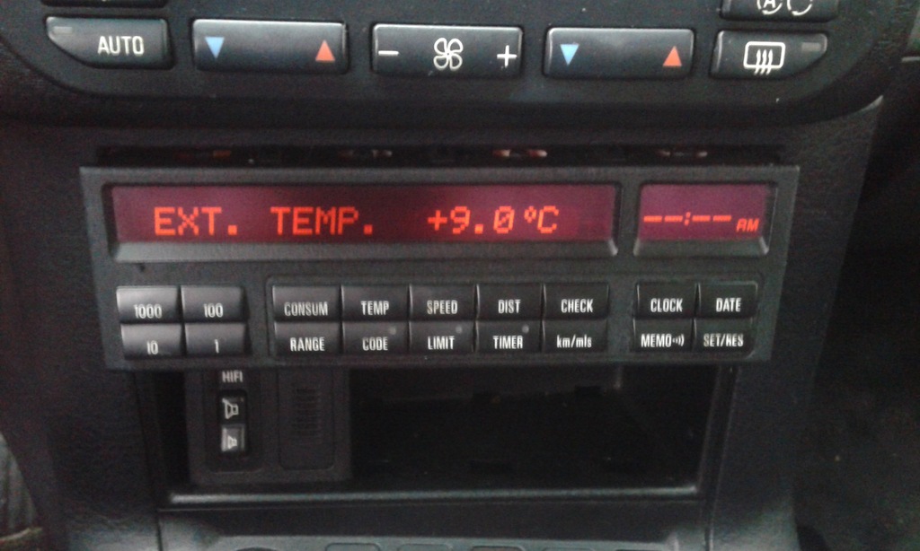 KOMPUTER OBC 18 WYMONTOWANY W CAŁOŚCI BMW E36