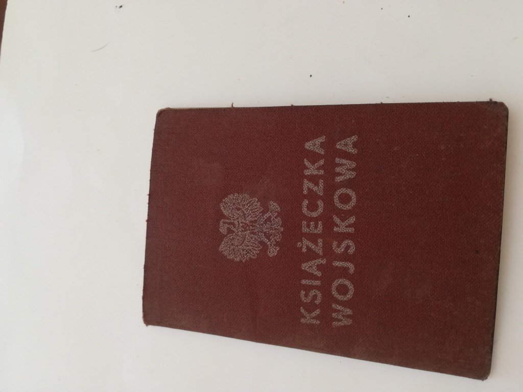 książeczka wojskowa
