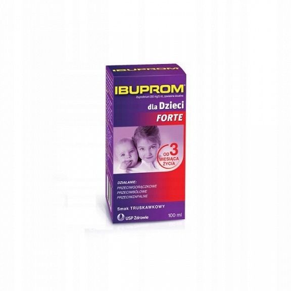 IBUPROM Forte dla Dzieci 0,2g/5ml 100 ml