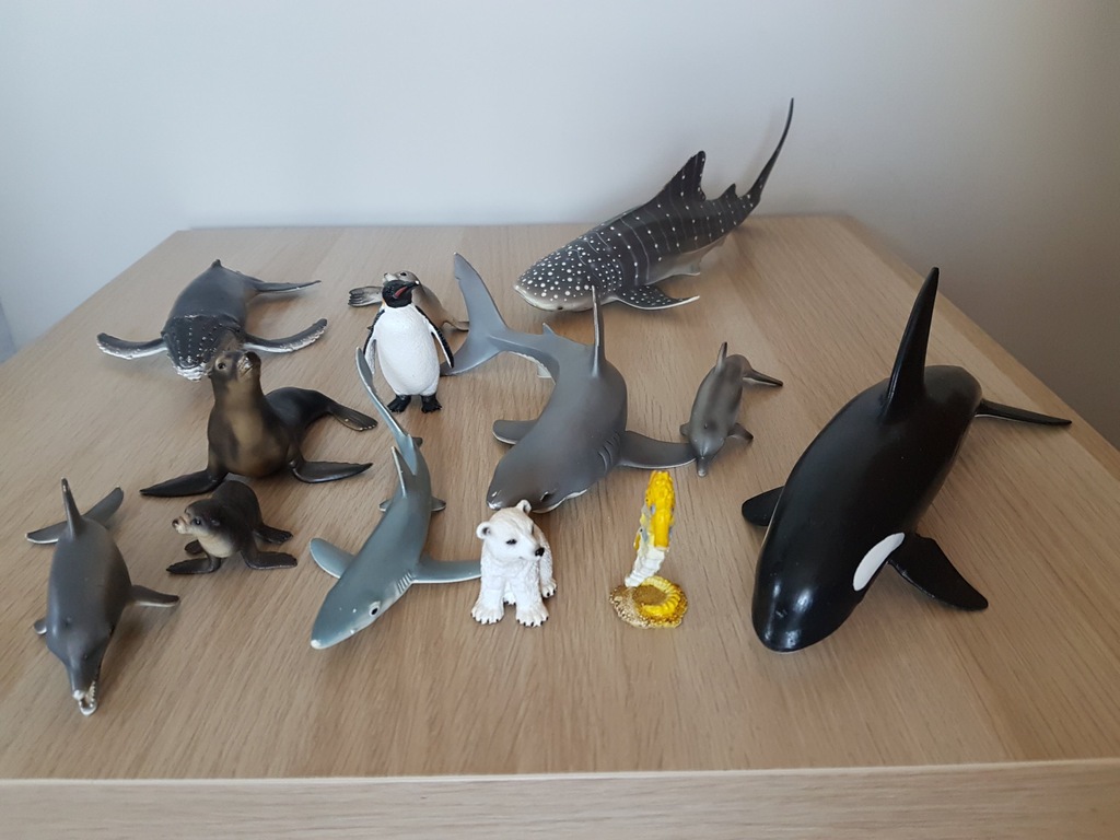 Schleich zestaw figurek zwierząt morskich