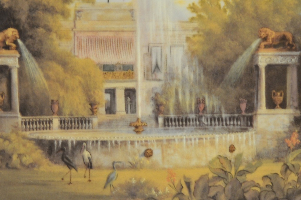 CARL D. FREYDANCK PAŁAC GLIENICKE 1847 KPM BERLIN