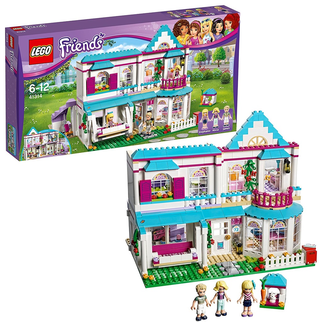 75B24 LEGO Friends Klocki Dom Stephanie 41314 PRO!