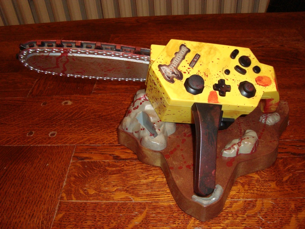 Resident Evil 4 Chainsaw Controller GameCube 7213236002 oficjalne
