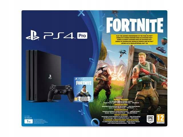 Konsola SONY PlayStation 4 Pro 1TB 4K + Fortnite