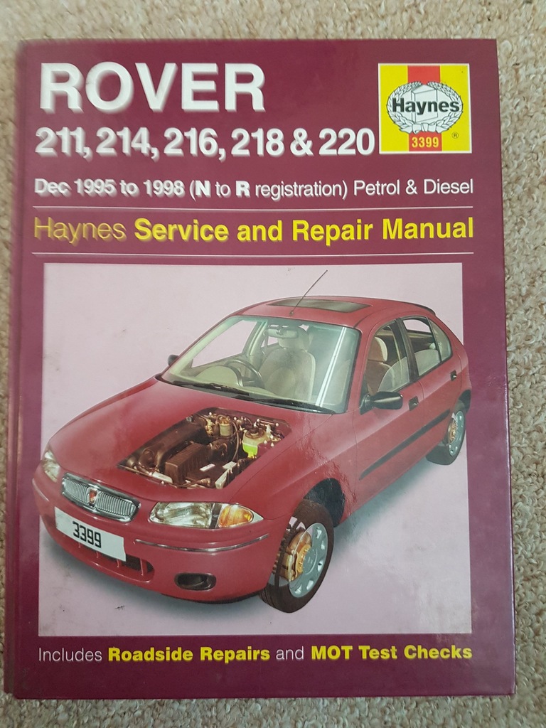 Rover 200 seria Haynes SAM NAPRAWIAM !!! Tanio