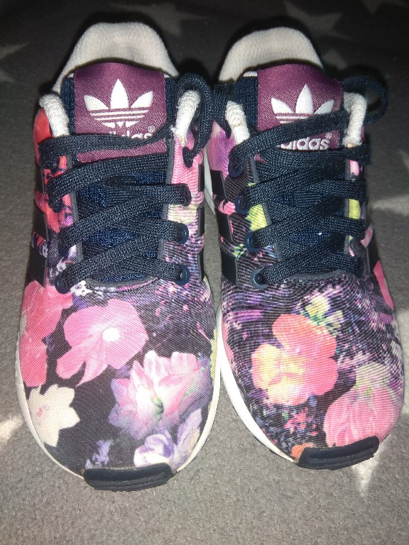 花28 Adidas ZX flux kwiaty floral 28 dziewczynka - 7278906835