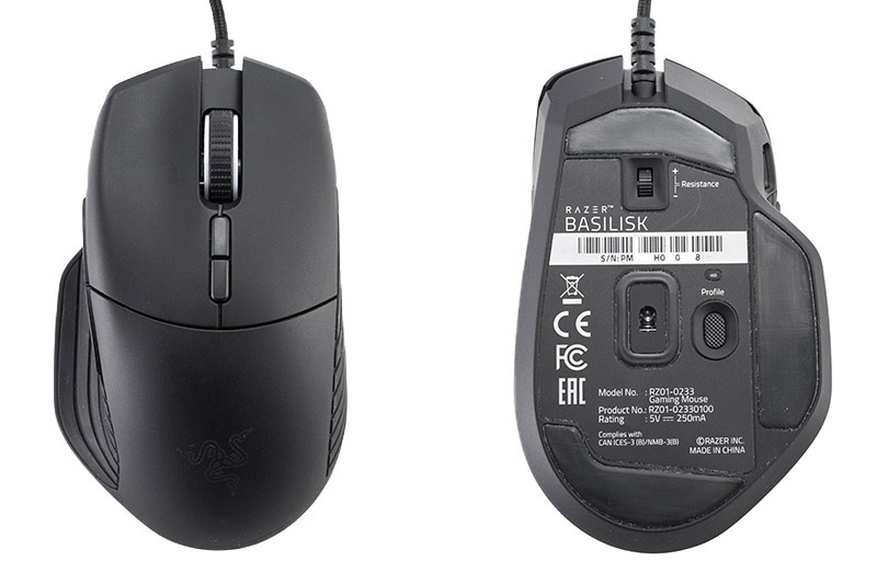 Mysz Basilisk Ergonomic Chroma RZ010233 16000 DPI 7400551626