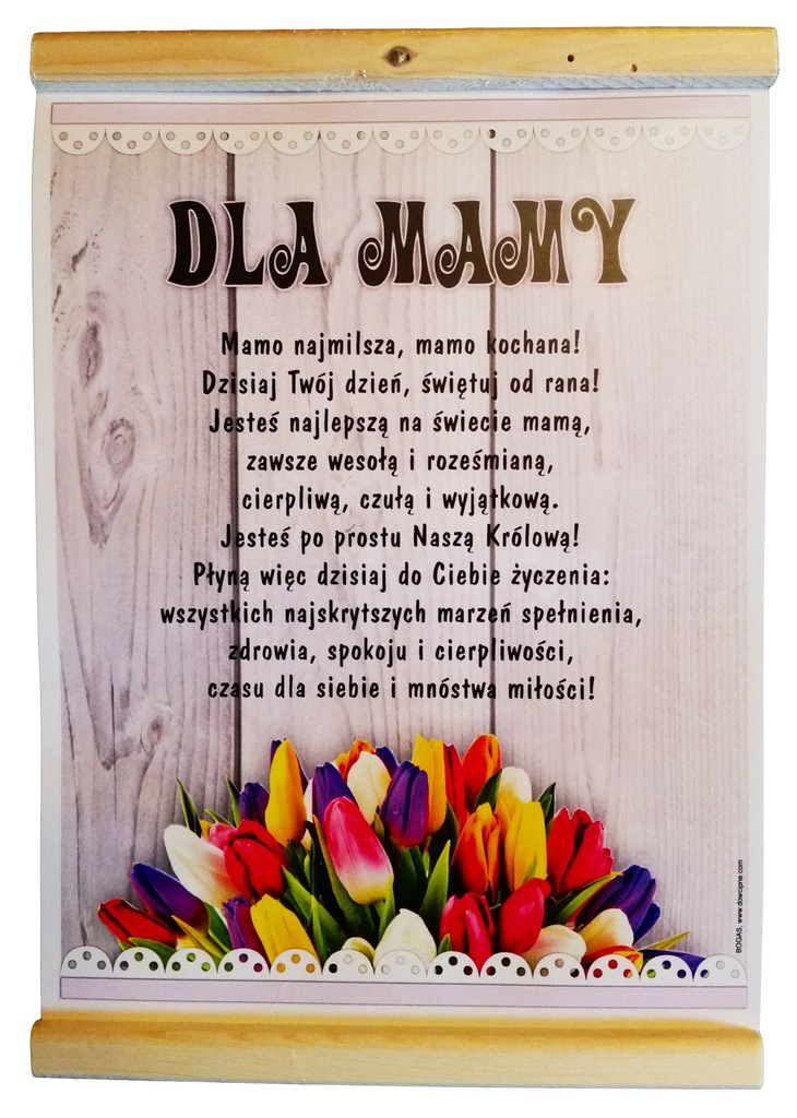 PIĘKNE Życzenia, Dyplom dla MAMY na Dzień Matki !
