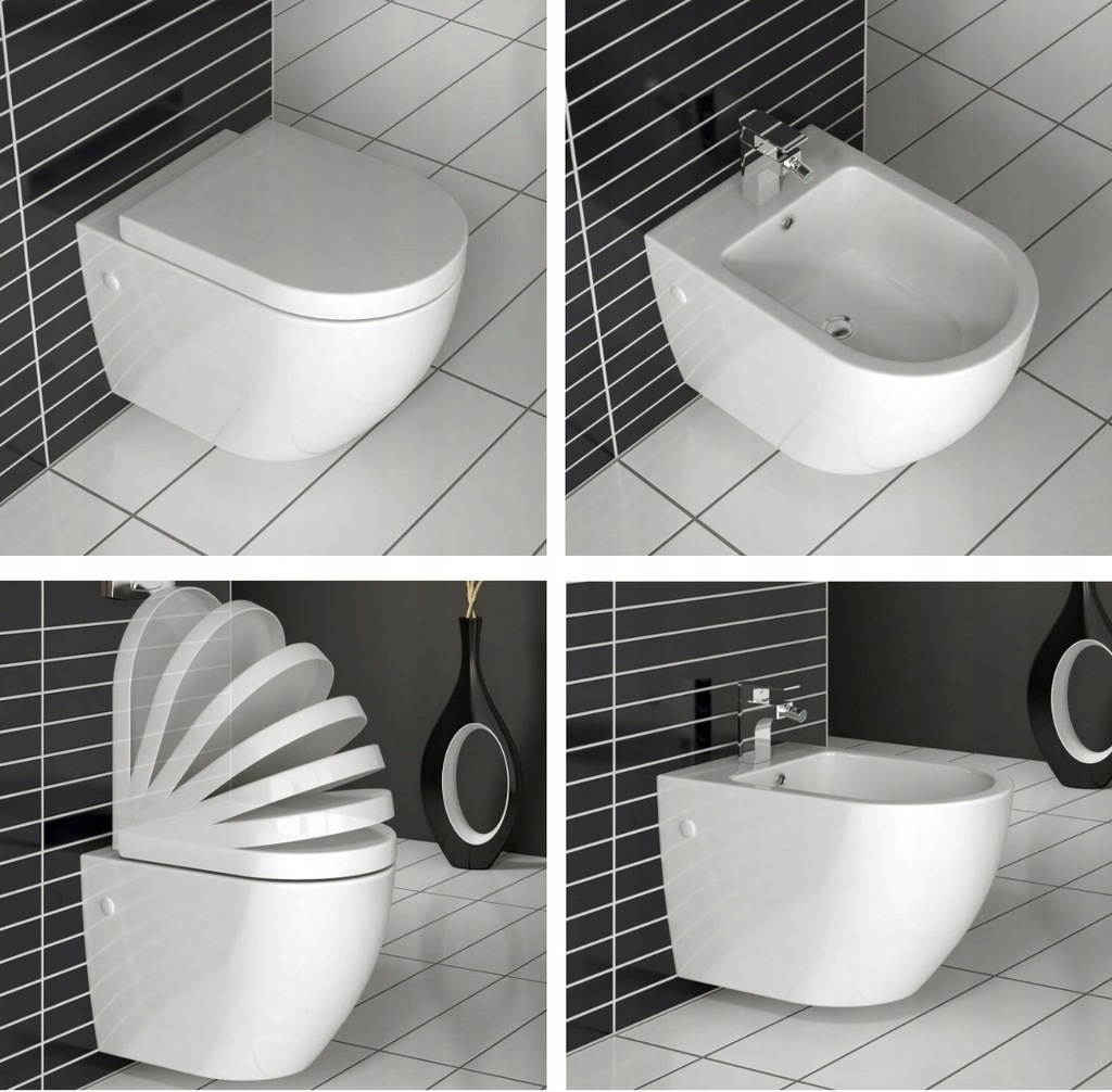 OUTLET PODWIESZANY ZESTAW MISA WC + BIDET CARLO 7582247941
