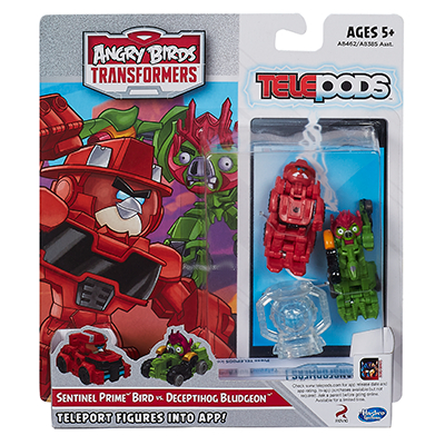 ANGRY BIRDS Transformers Telepods 2 Figurki