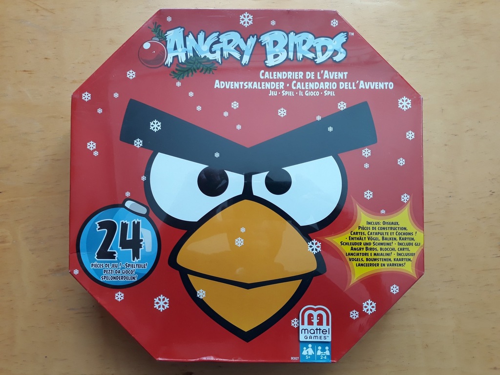 Gra Kalendarz Adwentowy Angry Birds