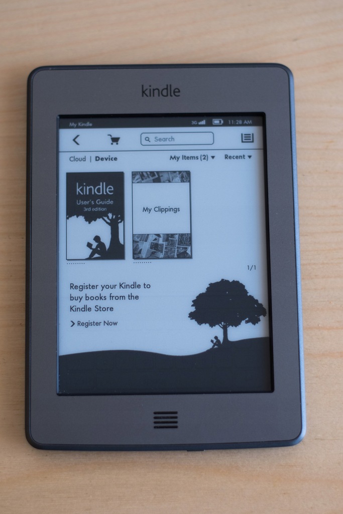 Amazon Kindle touch 3G + WiFi 7684823283 oficjalne
