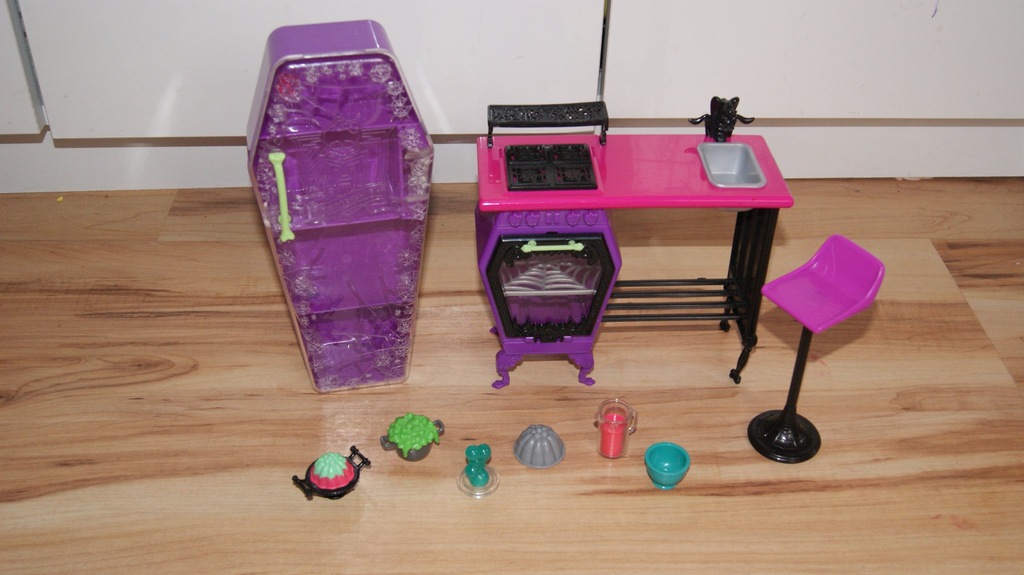 Kuchnia Piekarnik Lodówka MONSTER HIGH