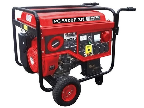 AGREGAT PRĄDOTWÓRCZY MATRIX PG 5500 5,5kW 3 FAZY