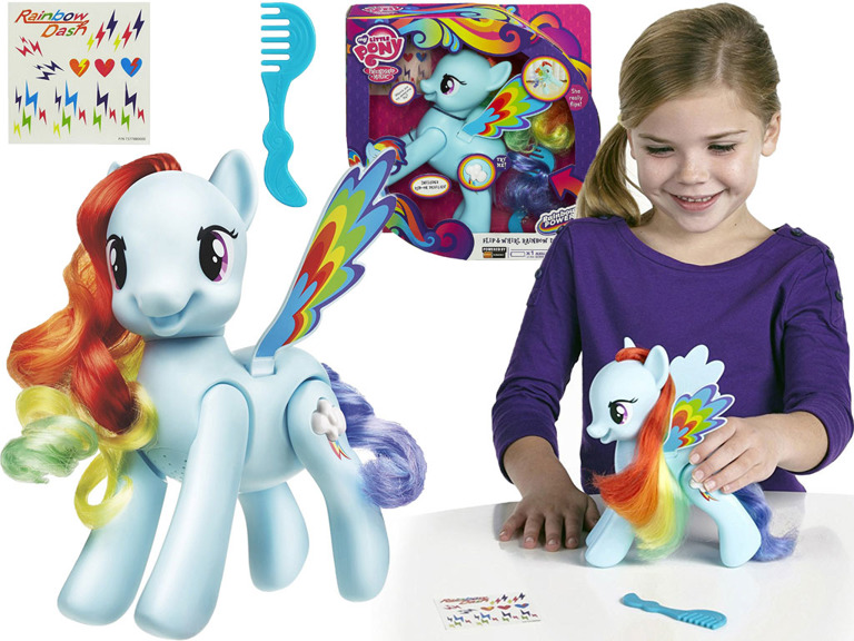 MY LITTLE PONY Kucyk RAINBOW DASH MÓWI J.Węgierski