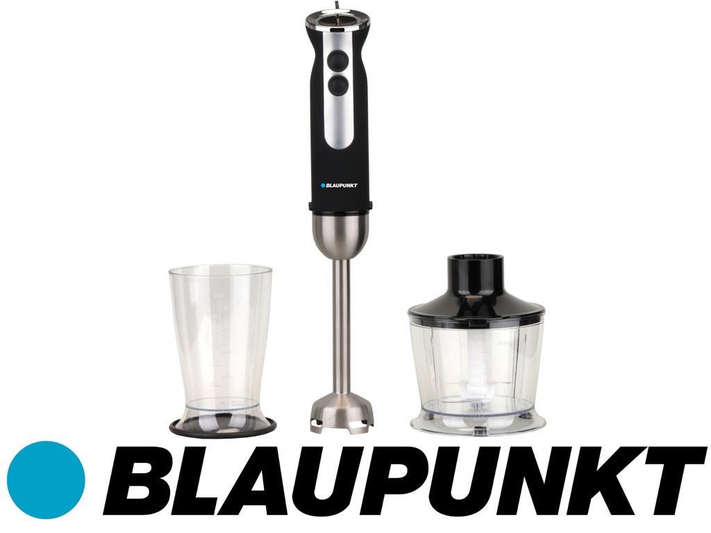 Blender ręczny Blaupunkt HBD501BK 1000W rozdrabnia 6984604983 oficjalne archiwum Allegro