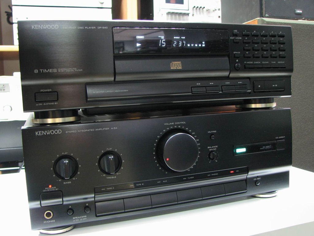 Wzmacniacz KENWOOD A-54 + CD DP-940 - GWARANCJA