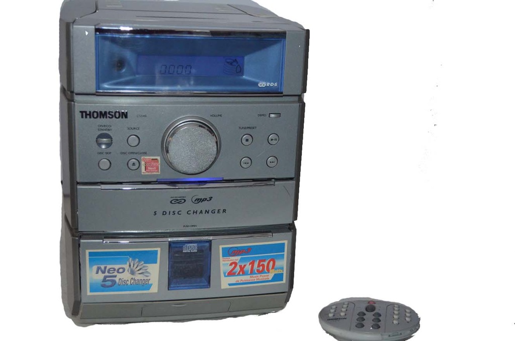 Wieża THOMSON CS540 mp3 5cd FVat gwarancja