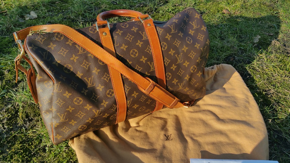 Louis vuitton keepall 45 torebka torba autentyczna 12838779869