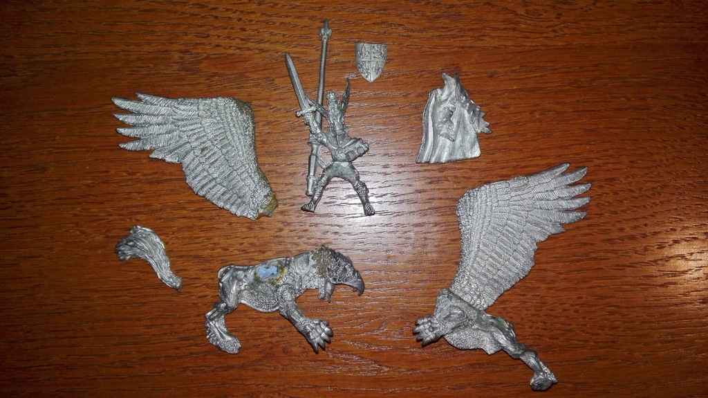 WARHAMMER BRETONNIA KING LOUEN LEONCOEUR METAL