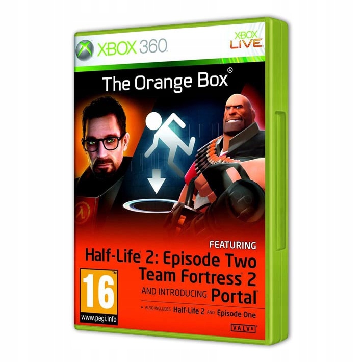 THE ORANGE BOX XBOX360 7509479205 oficjalne archiwum Allegro