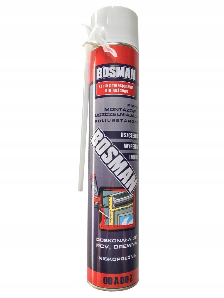 BOSMAN Piana Pianka Wężykowa Niskoprężna 750ml