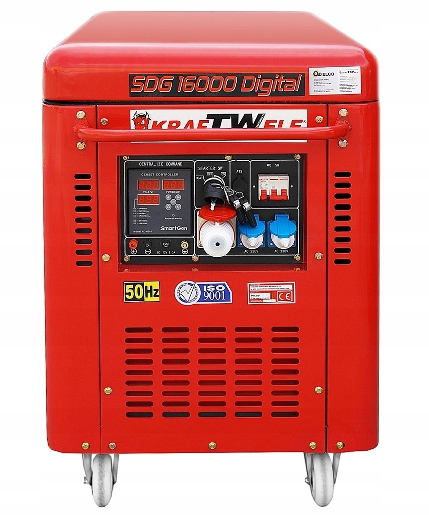 AGREGAT GENERATOR PRĄDOTWÓRCZY 16 kVA DIGITAL - 7546158315 - oficjalne ...