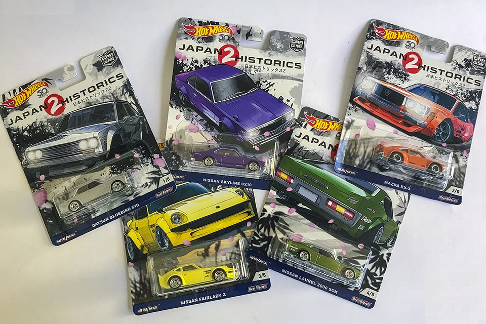 HOT WHEELS CAR CULTURE JAPAN HISTORICS 2 nowe zap