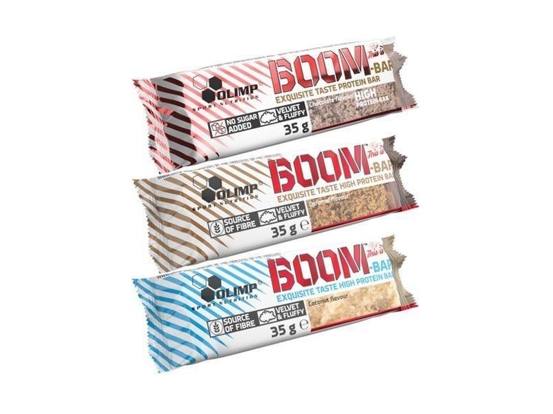 Olimp Baton BOOM bar 35g chocolate