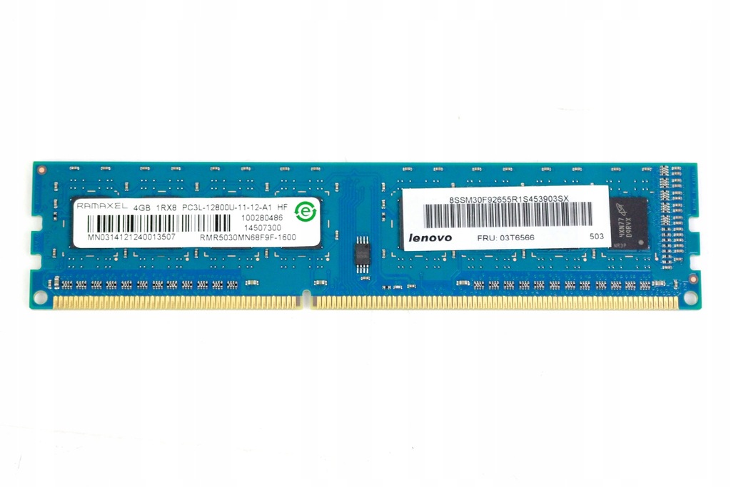 DDR3 Ramaxel 4GB 1600MHz - Warszawa Sklep