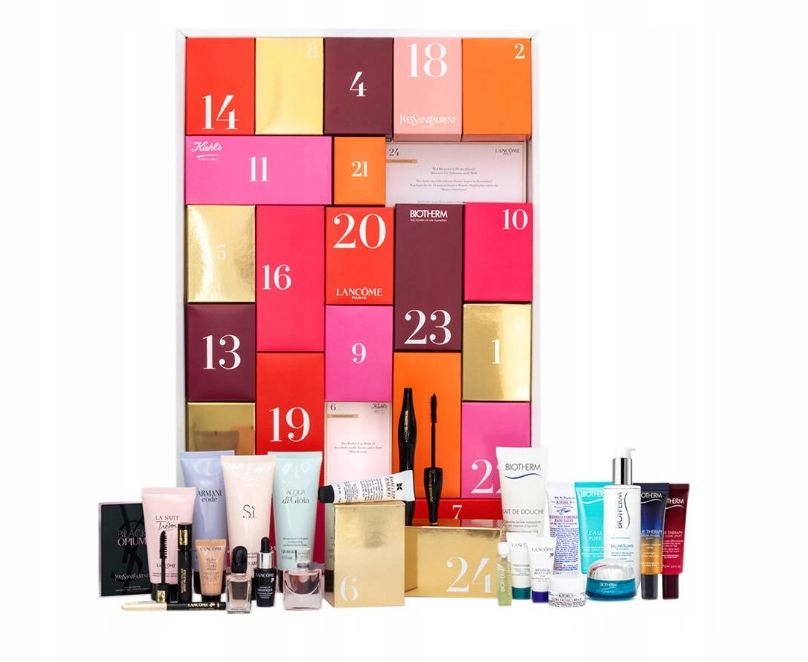 Kalendarz adwentowy Lancome zestaw 2018 Douglas