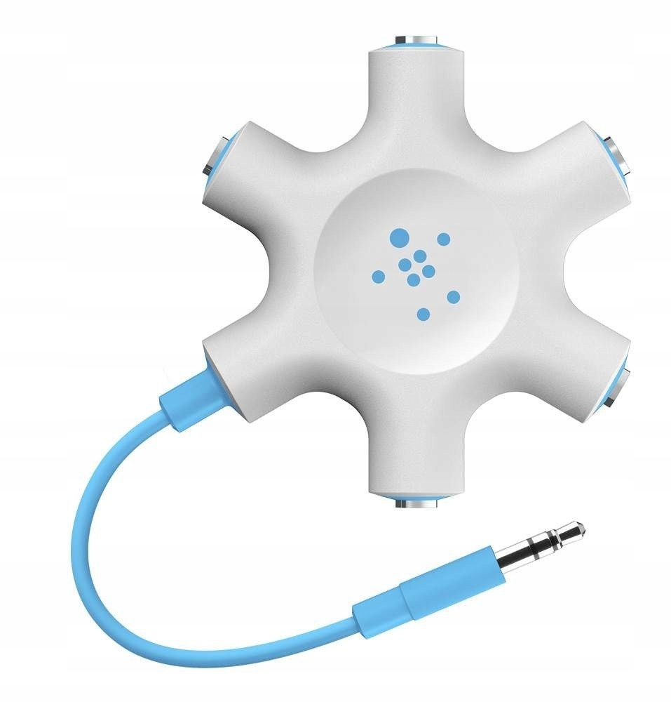 Rozdzielacz do słuchawek Belkin Rockstar 5 x Jack