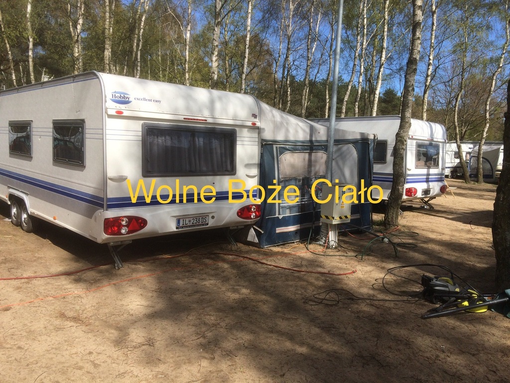 WOLNE BOŻE CIAŁO Chałupy 5,5 Hel wynajem przyczep