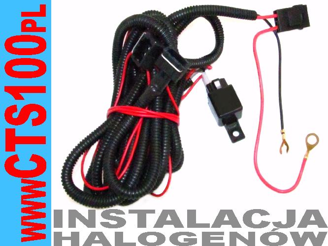 Okablowanie instalacja halogenow VW GOLF 3 III MK3