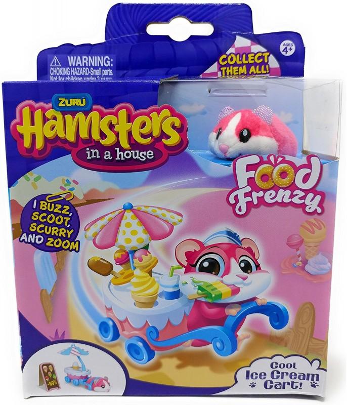 Hamsters Interaktywny Chomik z Wózkiem Sundae