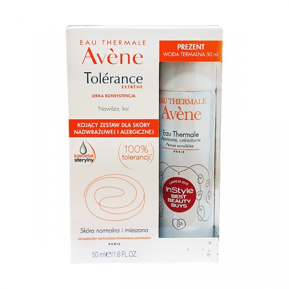 Avene Tolerance Extreme Zestaw emulsja + woda50ml