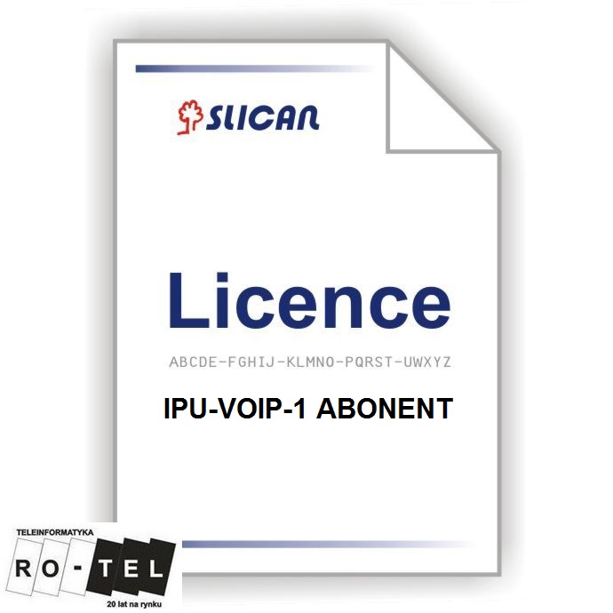 Licencja SLICAN IPU-VoIP-1 abonent