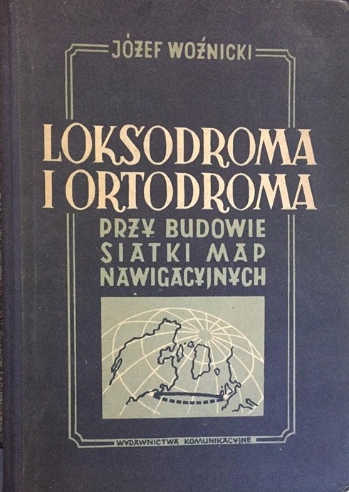 Loksodroma i ortodroma przy budowie siatki map