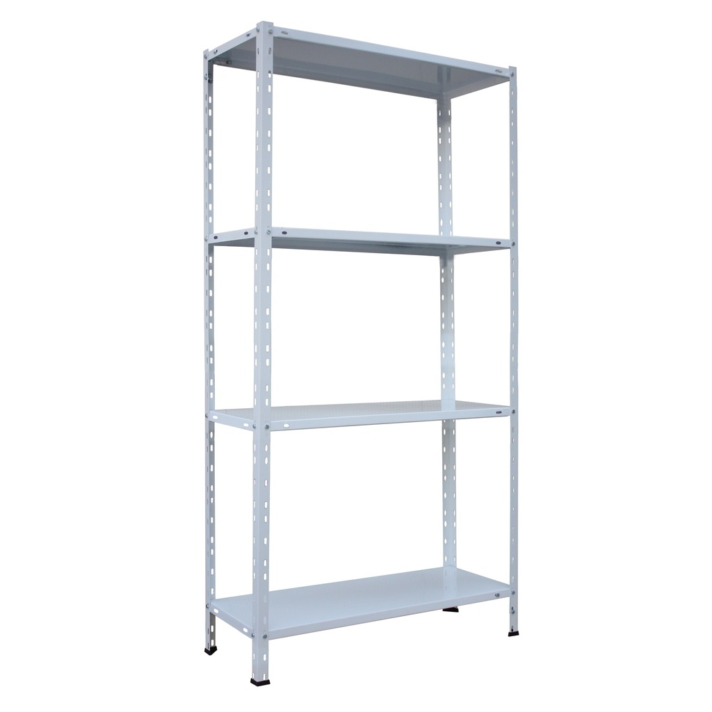 OUTLET REGAŁ METALOWY MAGAZYNOWY 150x75x30 4 PÓŁKI