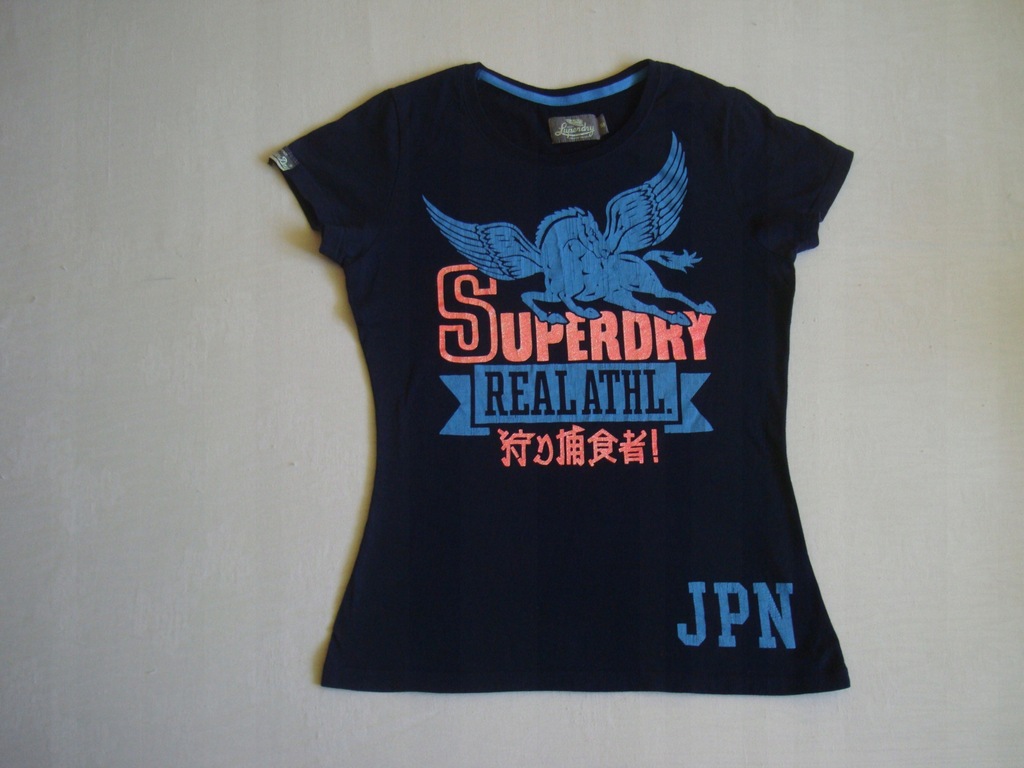 SuperDry T-shirt damski rozmiar M, styl Vintage