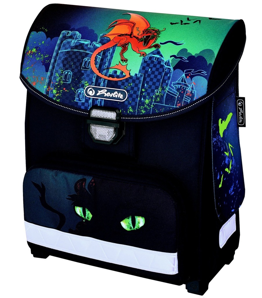 DRAGON SMOK TORNISTER HERLITZ + PLAN LEKCJI