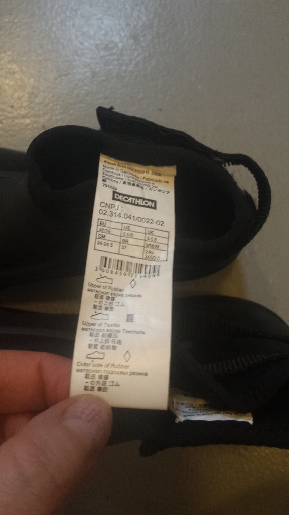 Buty do wody, na kajak, decathlon, wiele rozmiarów